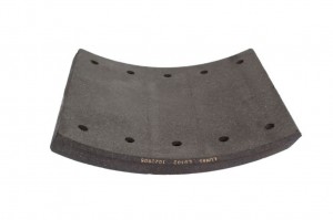 накладки торм.БЕЗ ЗАКЛЕПК.1-рем\BPW,DAF 190941010210 LUMAG