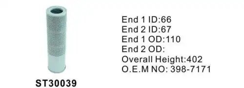 Фильтр гидравлический ST30039 ST30039 STAL