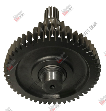 Вал промежуточный демультипликатора (длинный) КПП 9JS, Shaanxi, Howo A4794 SHAFT