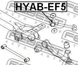Сайлентблок задней тяги HYAB-EF5 FEBEST