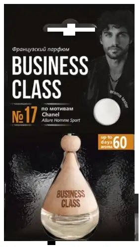 Ароматизатор подвесной жидкостный (Chanel) 7мл "Drop of Business Class" FRESHCO AR1BC117 FRESHCO