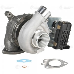 Турбокомпрессор для а/м Land Rover Freelander II (06-) 2.2D [224DT] (тип GTB1752 LAT1000 LUZAR