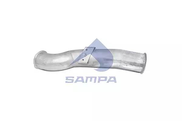 Труба выхлопная глушителя SCANIA SAMPA 041243 SAMPA