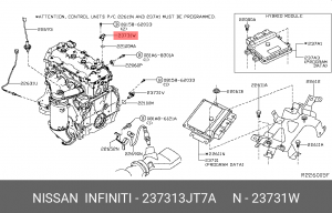 Датчик положения распредвала 23731-3JT7A 23731-3JT7A NISSAN