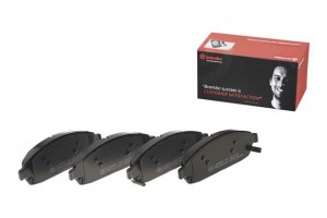 P37010 1173 02 [05080868AA] !колодки дисковые п.\ Jeep Grand Cherokee III/Comman P37010 BREMBO