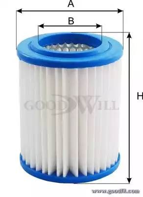 Фильтр воздушный AG593 AG 593 GOODWILL