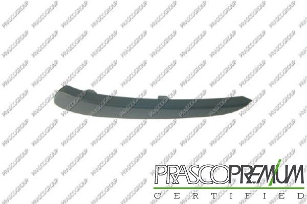 молдинг бампера передний правый! черный\ Opel Astra H (A04) 04-06 OP4101233 PRASCO GROUP