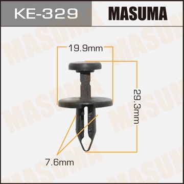 Пистон обивки универсальный MASUMA KE329 MASUMA