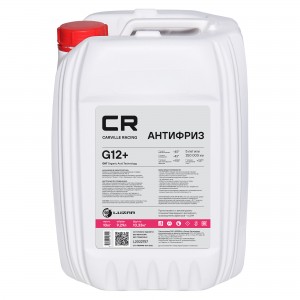 Антифриз красный -40C 10кг/9.35л G12+ OAT CARVILLE RACING L2022757 CARVILLE RACING