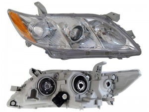 Фара TOYOTA CAMRY 06-09 желтый габарит с электрокорректором ST-212-11K9R ST21211K9R SAT