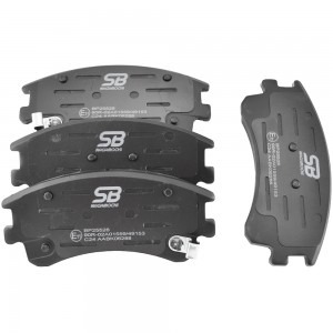 Колодки тормозные передние MAZDA 6 02 BP25526 BP25526 SB NAGAMOCHI