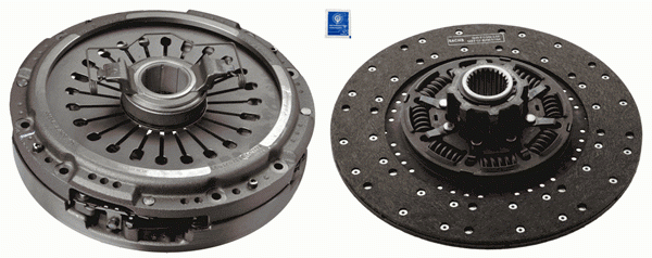 К-т сцепления 380mm 24 зубца снят с производства 3400 700 348 SACHS