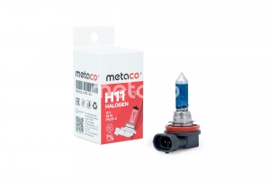 METACO. H11 12V-55W COOL BLUE +100% ЯРКОСТИ Галогенная лампа Cool Blue +100% ярк 9510H11100 METACO