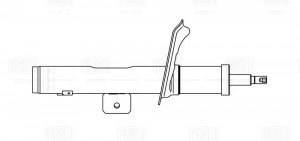 Амортизатор для а/м Peugeot 306 (93-)/Citroen Xsara (97-)/Lifan Breez (07-) (сто AG20363 TRIALLI