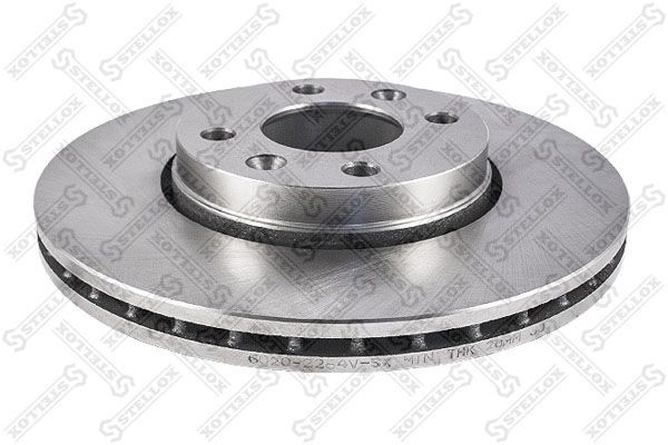 диск тормозной передний!\ Nissan Micra 1.0-1.5DCi 03> 6020-2264V-SX STELLOX