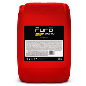 Furo GEAR OIL EP 80W90 (18L) масло трансмиссионное! минер.\ API GL-5 80W90FR034 FURO
