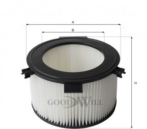 Фильтр салона AG281CF AG 281 CF GOODWILL