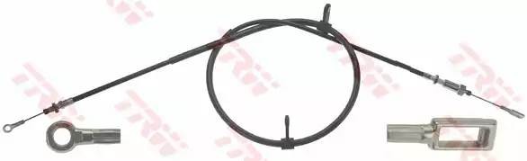 Трос ручника передний CITROEN JUMPER (250) GCH588 GCH588 TRW