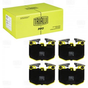 Колодки торм. BMW 5 (G30) (16-)/7 (G11) (15-) диск. перед. 126x95 (керам.) (PF 4 PF4217CR TRIALLI