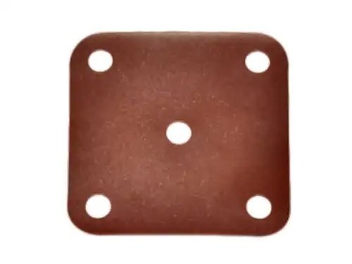 Мембрана ТНВД (рти) L=56х56х0,2 5отв.ф6 Камаз (ЯЗДА) аналог 421.1110878 ЯЗДА 3331110755 YAZDA