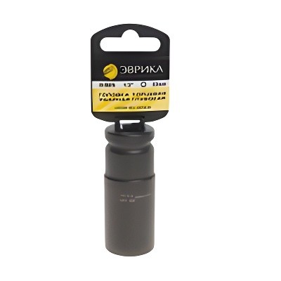 Головка торцевая 1/2" 22мм ударная высокая с держателем ЭВРИКА ER-95815H EVRIKA