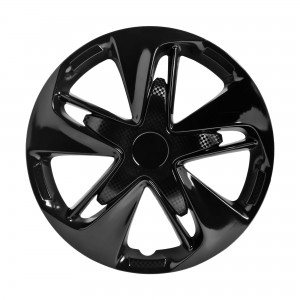 Колпаки колесные 15 Супер Астра, черный глянец, карбон, компл. 2шт. (AWCC-15-27) AWCC-15-27 AIRLINE