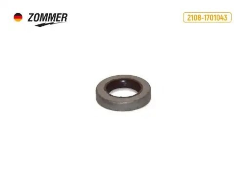 Сальник вала первичного КПП ВАЗ 2108 (красный) 25*45*8 Z21081701043 ZOMMER