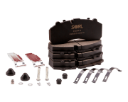 Колодка тормозная КАМАЗ-5490 пер/зад (к-т 4шт) (SORL) HM4903AK016 SORL