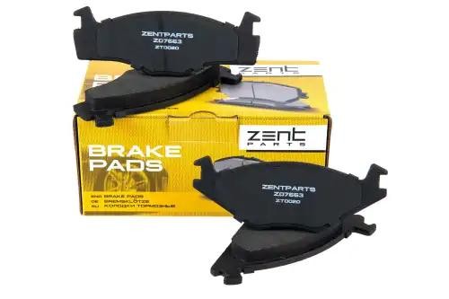 колодки дисковые передние!\ VW Golf II 1.1/1.3/1.6D <91, Seat Ibiza 1.05-1.4 93- Z07663 ZENTPARTS