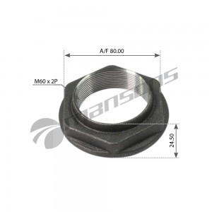 Гайка RENAULT Premium,Kerax,Maxter,Magnum ступицы (M60х2мм) MANSONS 800.141 MANSONS