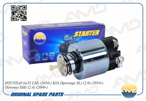 Реле втягивающее стартера HYUNDAI ix35 LM, 2010-, KIA Sportage SL, 2,0, 2010-, S AMD.EL664 AMD