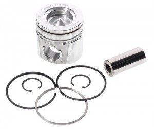 Поршень двигателя КАМАЗ,ПАЗ дв.CUMMINS ISBe,ISDe с кольцами в сборе d+0.5 MOVELE 4955642MX MOVELEX