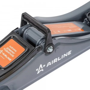 Домкрат подкатной 2т 80-380мм, низкопрофильный, кейс (AJ2F390K) AJ2F390K AIRLINE
