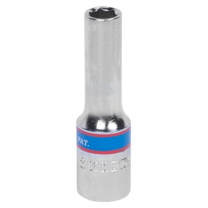 головка торцевая! глубокая шестигранная 3/8'', 8 мм\ 323508M KING TONY