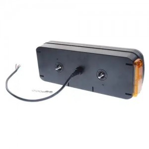 Фонарь задний универсальный светодиодный 12/24V с габаритным фонарем левый MEGAP 37017027 MEGA POWER