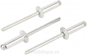 Заклепки 4 мм "АвтоDело" (L=19 мм, 50 шт) 40484 AVTO DELO