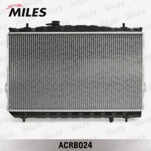 Радиатор (паяный) HYUNDAI Elantra XD 1.6/2.0/Coupe 00- 2.0/2.7 MT ACRB024 ACRB024 MILES