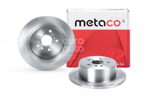 Диск тормозной задний 3060228 METACO