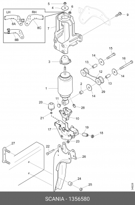 Рез.кольцо 1356580 SCANIA