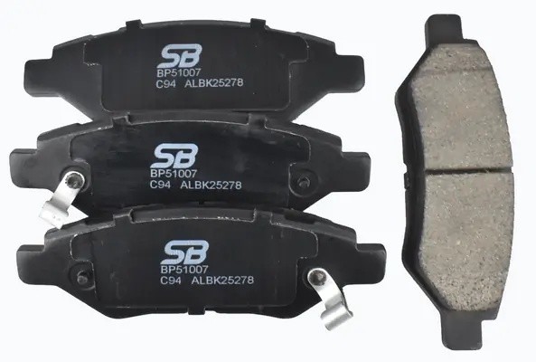Колодки тормозные задние CADILLAC CTS 2.8 08- BP51007 BP51007 SB NAGAMOCHI