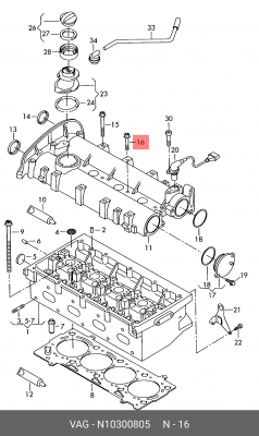 M6/1.5/45 N 103 008 05 VAG