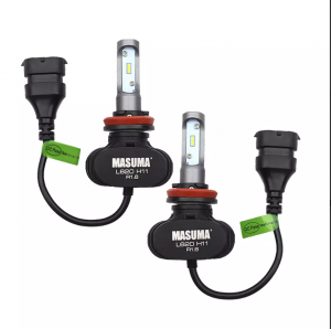 лампы светодиодные! к-кт 2шт H11 6000K 4000Lm PGJ19-2\ L620 MASUMA