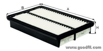 Фильтр воздушный AG439 AG 439 GOODWILL