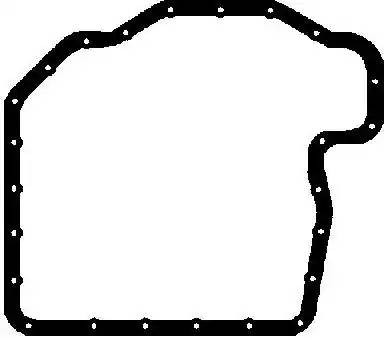 прокладка поддона двигателя нижняя! BMW E31/E32/E34/E38/E39/X5 M60/M62 92> 71-31837-00 VICTOR REINZ