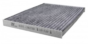 Фильтр салонный угольный  NISSAN DUALIS 2,0 2007 -   NISSAN X-TRAIL 2,0 2008 - 2 AC207C JS ASAKASHI