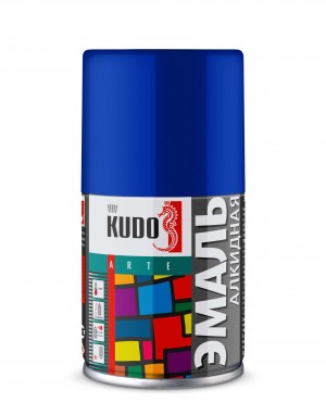 Краска "KUDO" ультрамариново-синяя (520 мл) (аэрозоль) KU-1011.2 KUDO
