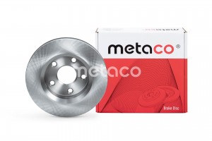 Диск тормозной передний вентилируемый 3050366 METACO