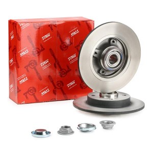 Диск тормозной задний CITROEN C3 II, C4, PEUGEOT 207, 208 DF2059BS DF2059BS TRW