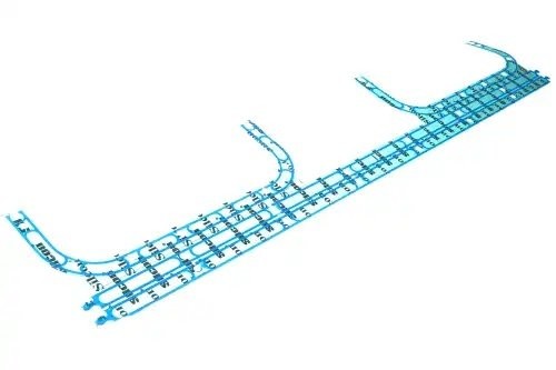 прокладки картера! (к) R6 (к-т 4шт.) 1x\ Scania P/G/R/T-Series DC11/DC12/DT12 04 Z18201 ZENTPARTS