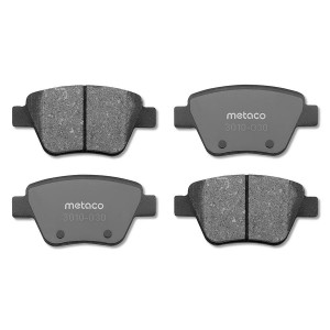 Колодки тормозные задние дисковые к-кт 3010030 METACO
